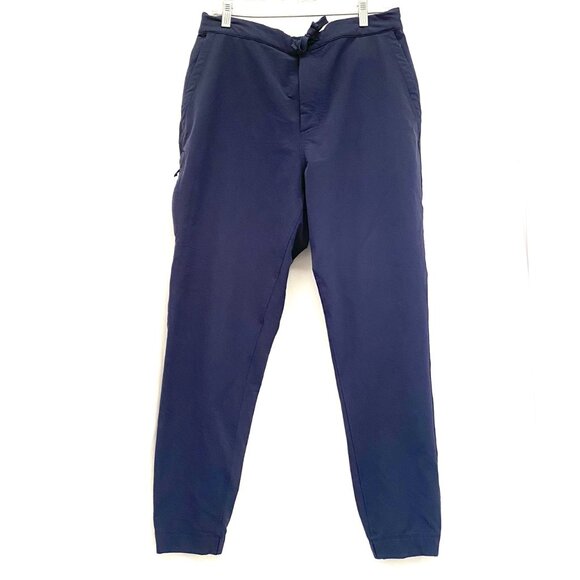 Patagonia Mens Nena Jogger Pants Sz L 34"x29” Blue  Performance Outdoor Travel - Picture 1 of 12